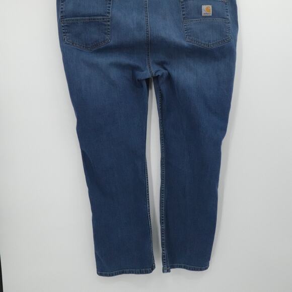 Carhartt Jeans Mens 44x30 Blue Denim Rugged Flex Relaxed Casual‎ Workwear - Picture 12 of 16